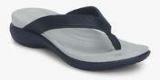 Crocs Capri V Navy Blue Flip Flops Women