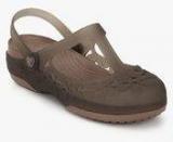 Crocs Carlie Mj Flower Coffee Sandals women