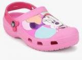 Crocs Cc Minnie Colorblock Pink Clogs Girls