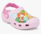 Crocs Cc Princess Friends Pink Clogs Girls