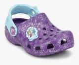 Crocs Classic Frozen Purple Clogs Girls