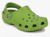 Crocs Classic Green Clogs boys