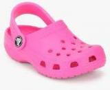 Crocs Classic Pink Clogs Girls