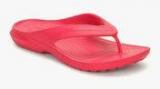 Crocs Classic Pink Flip Flops Men