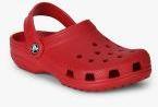 Crocs Classic Red Clogs Boys