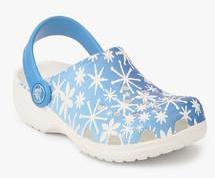 Crocs Classic Snowflake Blue Clog boys