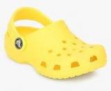 Crocs Classic Yellow Clogs Boys