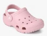 Crocs Coast Pink Clogs Girls