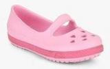 Crocs Crocband Airy Hearts Pink Belly Shoes Girls