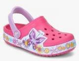 Crocs Crocband Butterfly Pink Clogs girls