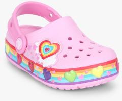 Crocs Crocband Fun Lab Lights K Pink Clog boys