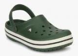 Crocs Crocband Green Clogs women