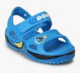 Crocs Crocband Ii Findingdory Blue Sandals Boys