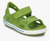 Crocs Crocband Ii Green Sandals Boys