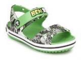 Crocs Crocband K Ben 10 Green Sandals Boys