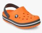 Crocs Crocband K Orange Clogs Boys