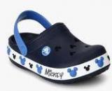 Crocs Crocband Mickey Iv Navy Blue Clog Boys