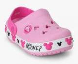 Crocs Crocband Mickey Iv Pink Clog Girls