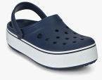 Crocs Crocband Platform Navy Blue Clogs men