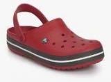 Crocs Crocband Red Clogs Sandals women