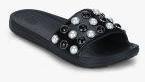 Crocs Crocssloane Timeless Pearl Sld Black Sliders Women