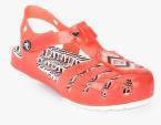 Crocs Drew X Isabella Fishermen Red Sandals Girls