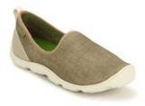 Crocs Duet Busy Day Natural Skimmer Khaki Moccasins Women