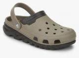 Crocs Duet Max Khaki Clogs Men