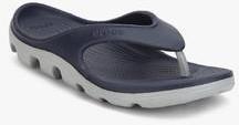 Crocs Duet Sport Navy Blue Flip Flops men