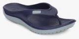 Crocs Duet Wave Navy Blue Flip Flops Women