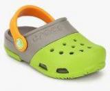 Crocs Electro Ii Green Clogs Boys