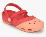 Crocs Electro Ii Mj Ps Peach Sandals Girls