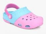 Crocs Electro Ii Pink Clogs Sandals Boys