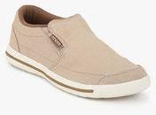 Crocs Evercourt Slip On Beige Loafers Men