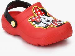 Crocs Fun Lab Minnie K Red Clog girls