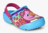 Crocs Fun Lab Pink Clog Sandals Girls