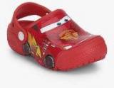 Crocs Funlab Cars Red Clogs Sandals Boys