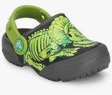 Crocs Funlab Green Clogs Sandals boys