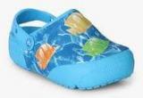 Crocs Funlab Lights Blue Clog Sandals Boys