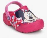 Crocs Funlab Mickey Pink Clogs Sandals Boys