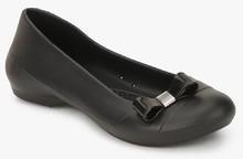 Crocs Gianna Bow Black Belly Shoes women