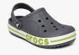 Crocs Grey Bayaband Solid Clogs Boys