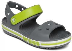 Crocs Grey Synthetic Clogs boys