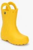 Crocs Handle It Rain Yellow Boots Boys