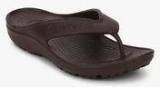 Crocs Hilo Brown Flip Flops