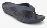 Crocs Hilo Navy Blue Flip Flops