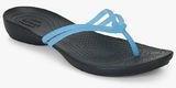 Crocs Isabella Blue Flip Flops Women