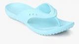 Crocs Kadee Aqua Blue Flip Flops women