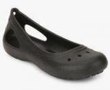 Crocs Kadee Flat Gs Black Belly Shoes Girls