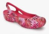 Crocs Kadee Graphic Slingback Pink Belly Shoes Women